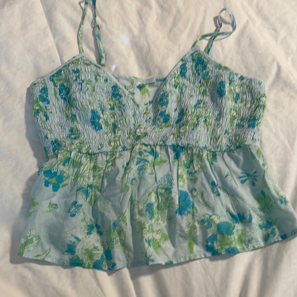 BP Blue and Green top